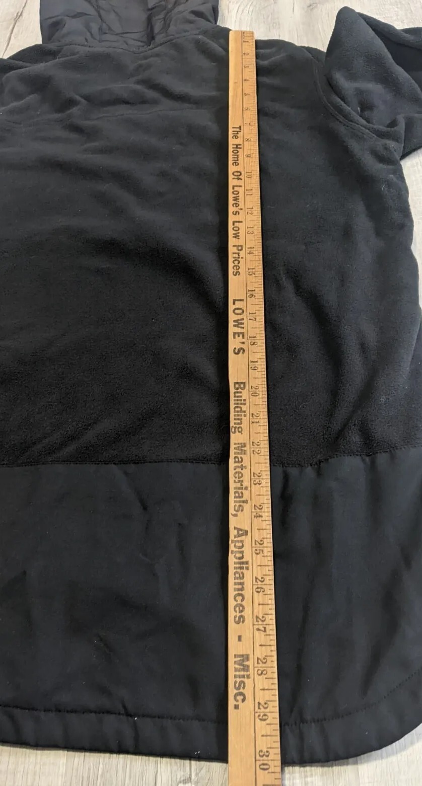 Montec Echo 2020 Hoodie Mens XL 1/4 Zip Fleece Pullover Ski Snowboard Layer Blk