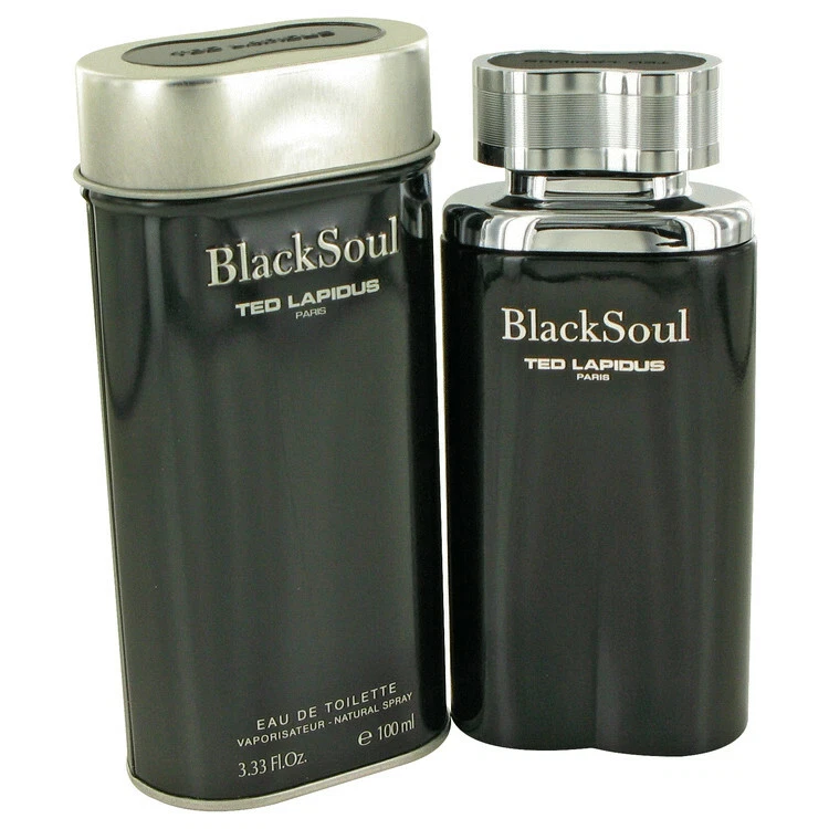 Black Soul Men's Cologne de Ted Lapidus 3,3 oz/100 ml eau de toilette spray Foto 4 de 4