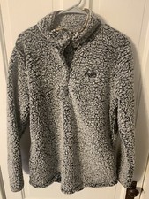 Realtree By Colosseum Womens Xl Jacket 1/4 Button Pullover Sherpa Fleece Nwt