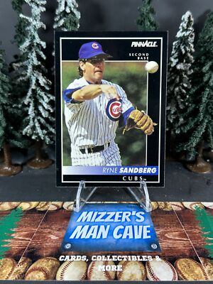 1992 Score Pinnacle Baseball Ryne Sandberg Cubs Base Card 10