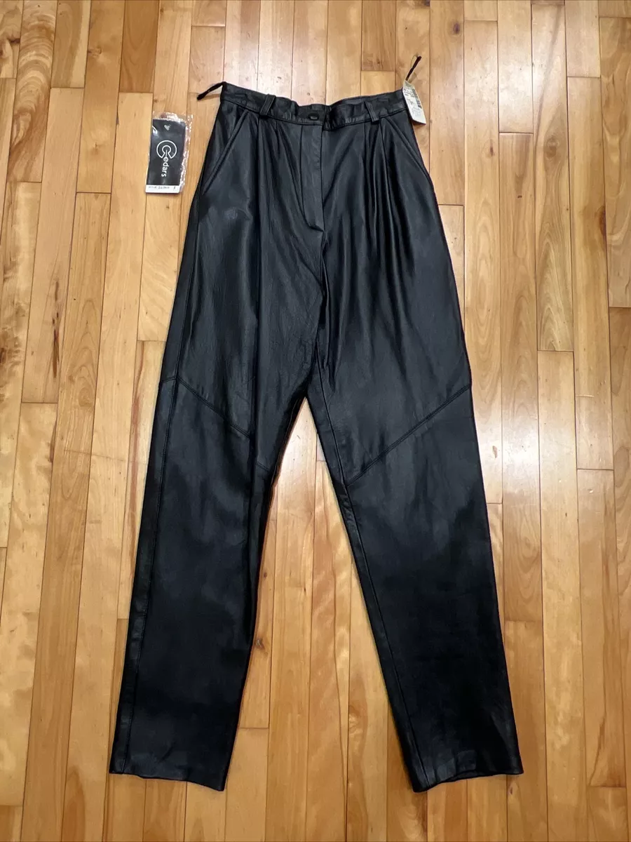 Leather pants best sale size 8