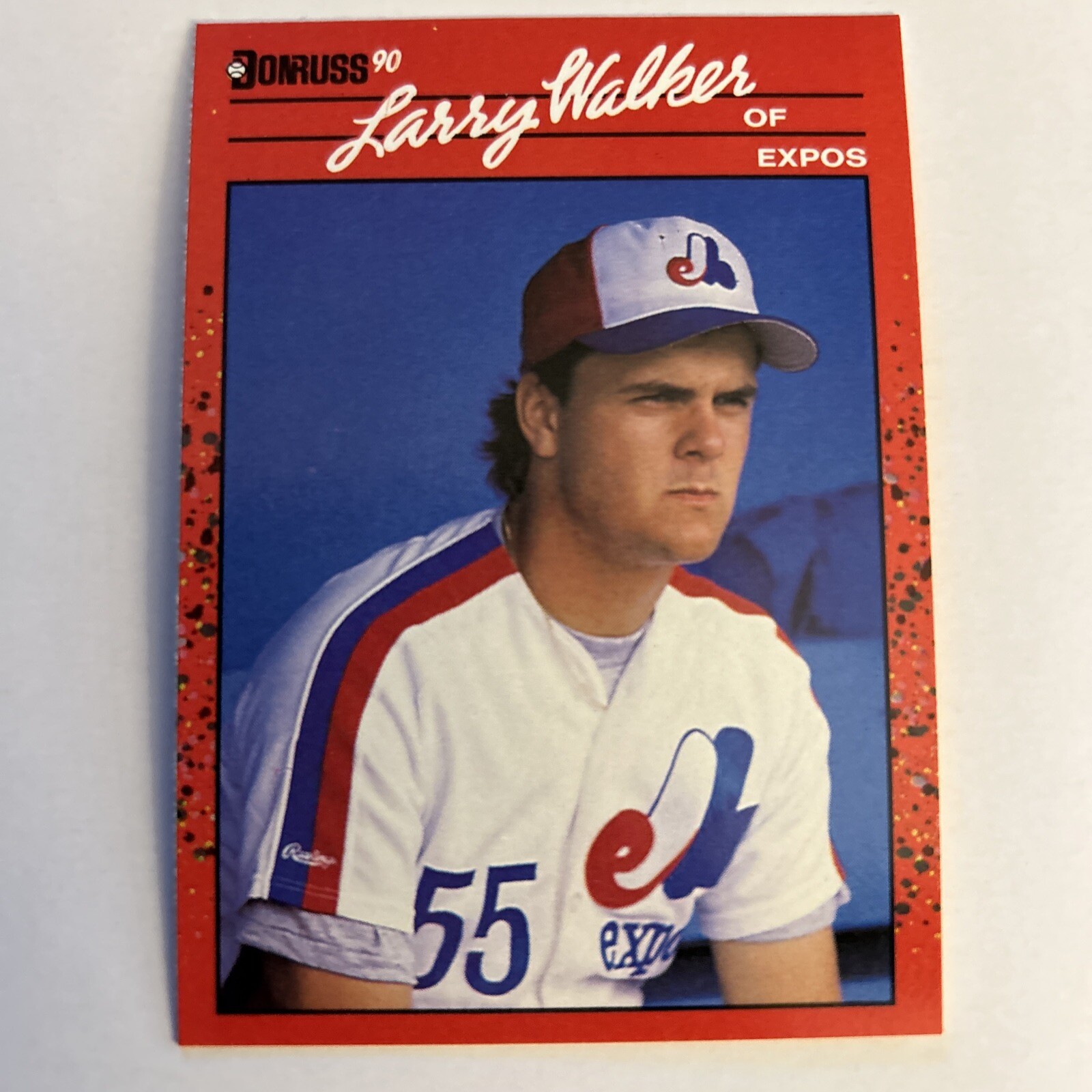 1990 Donruss - #578 Larry Walker (RC)
