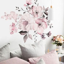 DIY Wall Sticker Decal Mural Vinyl Quote Home Room Decor Art 3D Flower Removable
