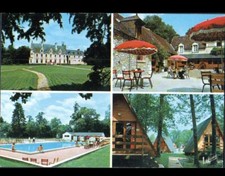 ONZAIN (41) SWIMMING POOL, TERRACE, WOODEN RESIDENCE in the DOMAINE of SEILLAC around 1970