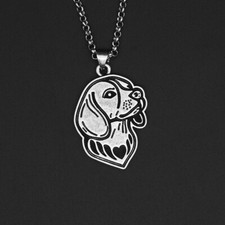Beagle Pendant costume jewelry chain