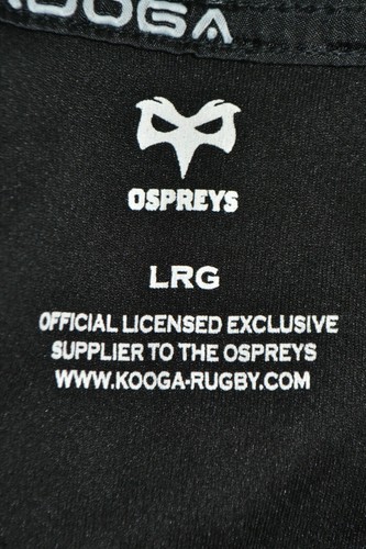 OSPREYS WALES RUGBY UNION SHIRT KOOGA SIZE L ADULT - 第 5/6 張圖片