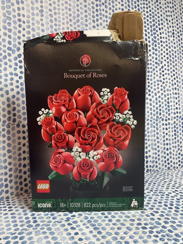 LEGO Icons Bouquet of Roses 10328 – Botanical Collection – New & Sealed ...