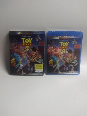 Toy Story 4 Blu-ray, DVD Digital Code 2019 Disney NEW with