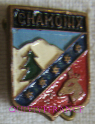 SK2396 - INSIGNE BADGE CHAMONIX Mt BLANC ALT. 1040M
