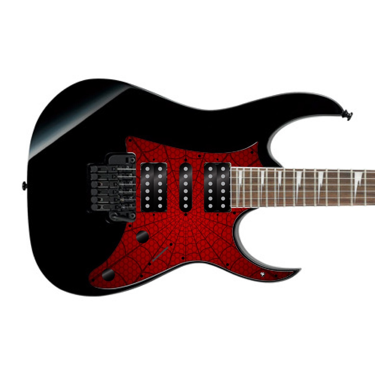 Ibanez RG Series Pickguard • Spider Web • Custom Pickguard