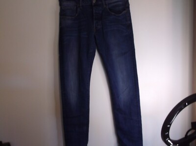 G-Star Raw Denim Jeans Mens RN 104506 CA 41169 Model 3301 Size 33x32