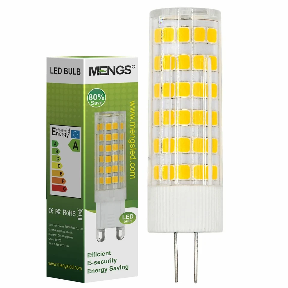 4X MENGS G4 7W=55W LED Lampe Glühbirne Licht AC/DC 12V 510LM Warmweiß Kaltweiß - Bild 2 von 4