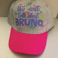 NEW Disney Encanto We Don't Talk about Bruno Youth Adjustable Cap