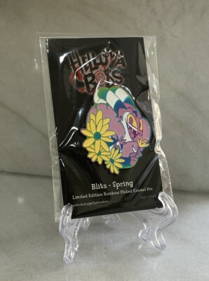 Helluva Boss Blitz Spring Pin - Official Limited Edition - Sold