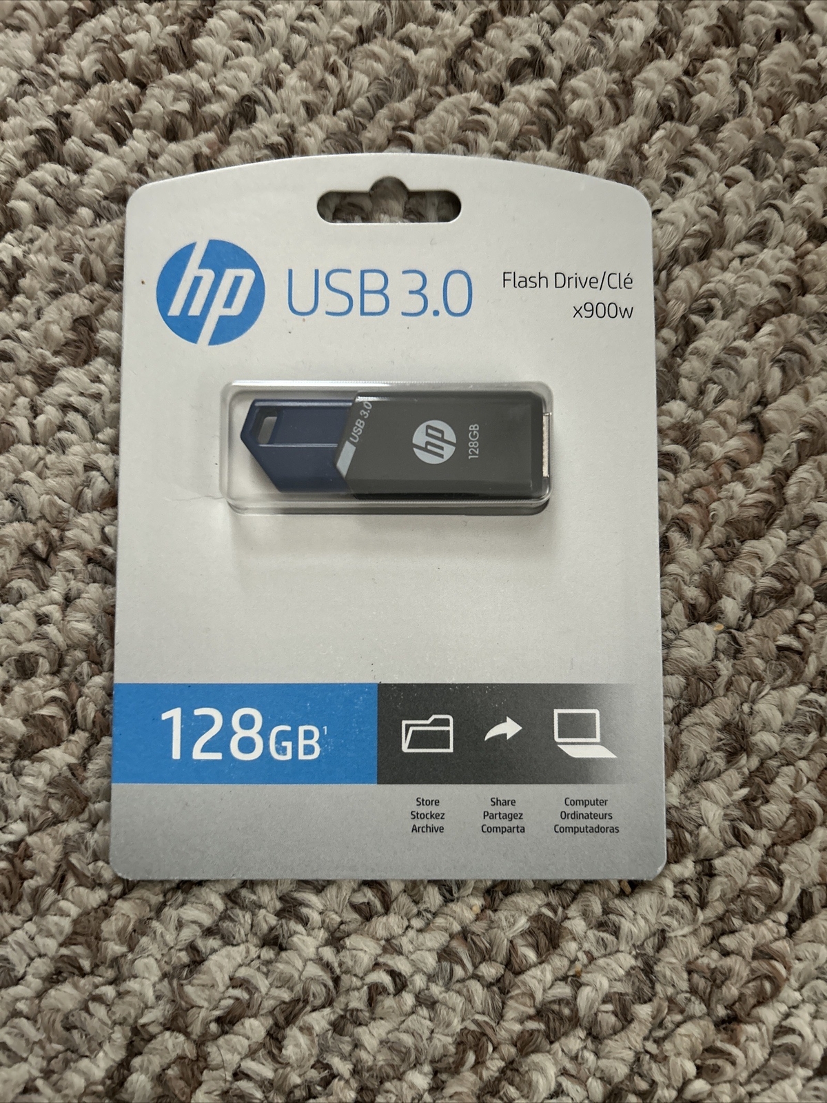 HP x900w 128GB USB 3.0 Flash Drive PFD128HP900GE 751492603469 eBay