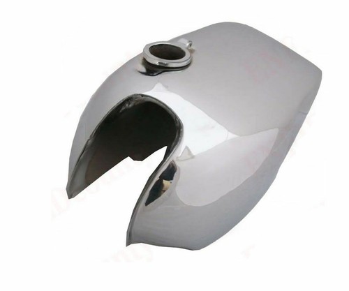 Pour Norton Commando Roadster Réservoir De Carburant En Aluminium Poli - Photo 2/5