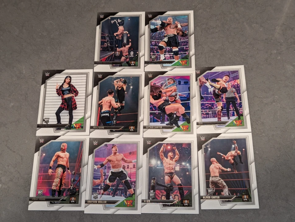 NXT 2022 Panini 2.0 Wrestling Card Silver Foil Basic WWE YOU PICK! SEE PHOTOS! - Image 3 of 4