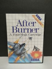 Jaquette Officielle Sega Master System - After Burner - Bon état