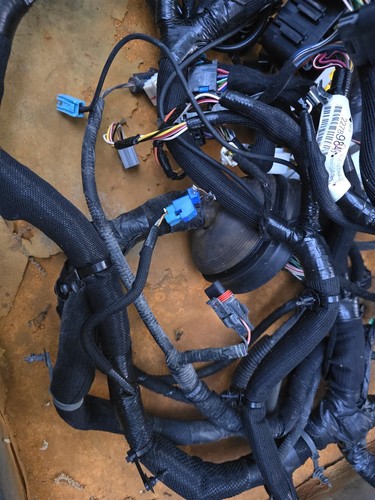 2008-2014 Cadillac CTS FRONT DASH HARNESS WIRE COMPUTER BLOWER 227899849 OEM - Picture 3 of 8