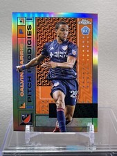 2022 Topps Chrome MLS Calvin Harris Pitch Prodigies ROOKIE REFRACTOR #46