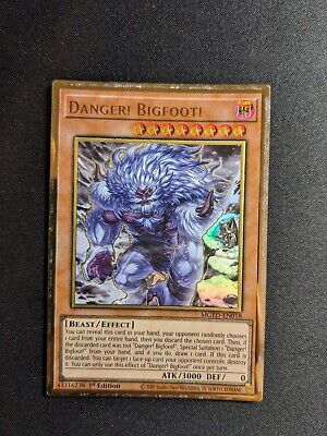 Danger! Bigfoot! (Alternate Art) - MGED-EN018 - Premium Gold Rare