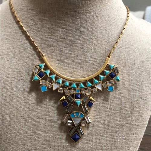 Stone Tile Necklace