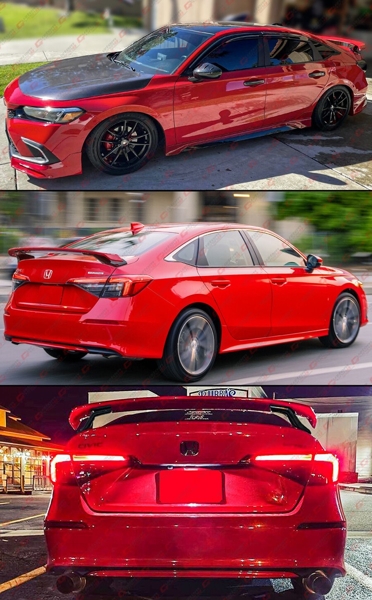 NINTE Rear Spoiler for 2022-2025 11th Gen Honda Civic Hatchback 5 Door