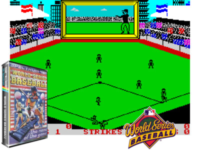 Sinclair ZX Spectrum 48K Spiel - World Series Baseball - Imagine - getestet