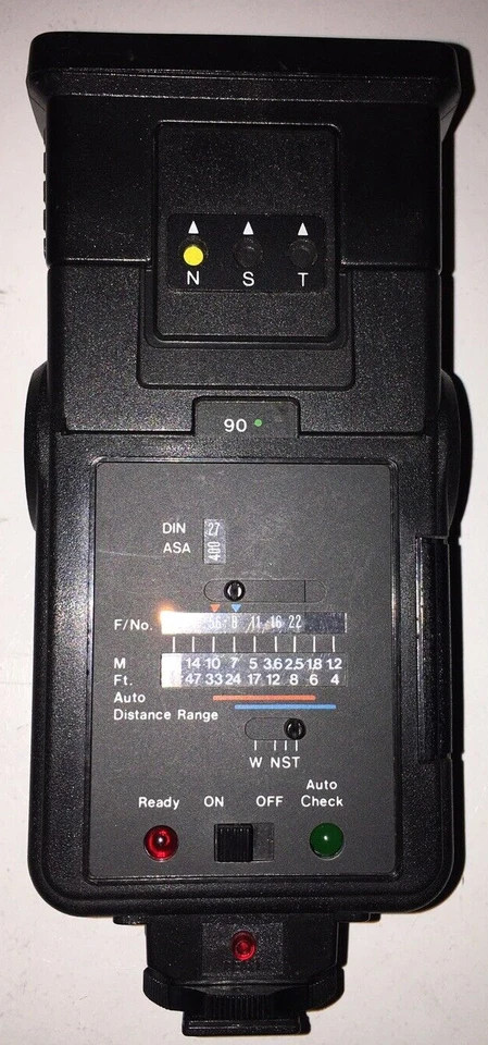 NEW vintage Achiever 821TZ auto thyristor electronic flash with filters & box - Image 3 of 4