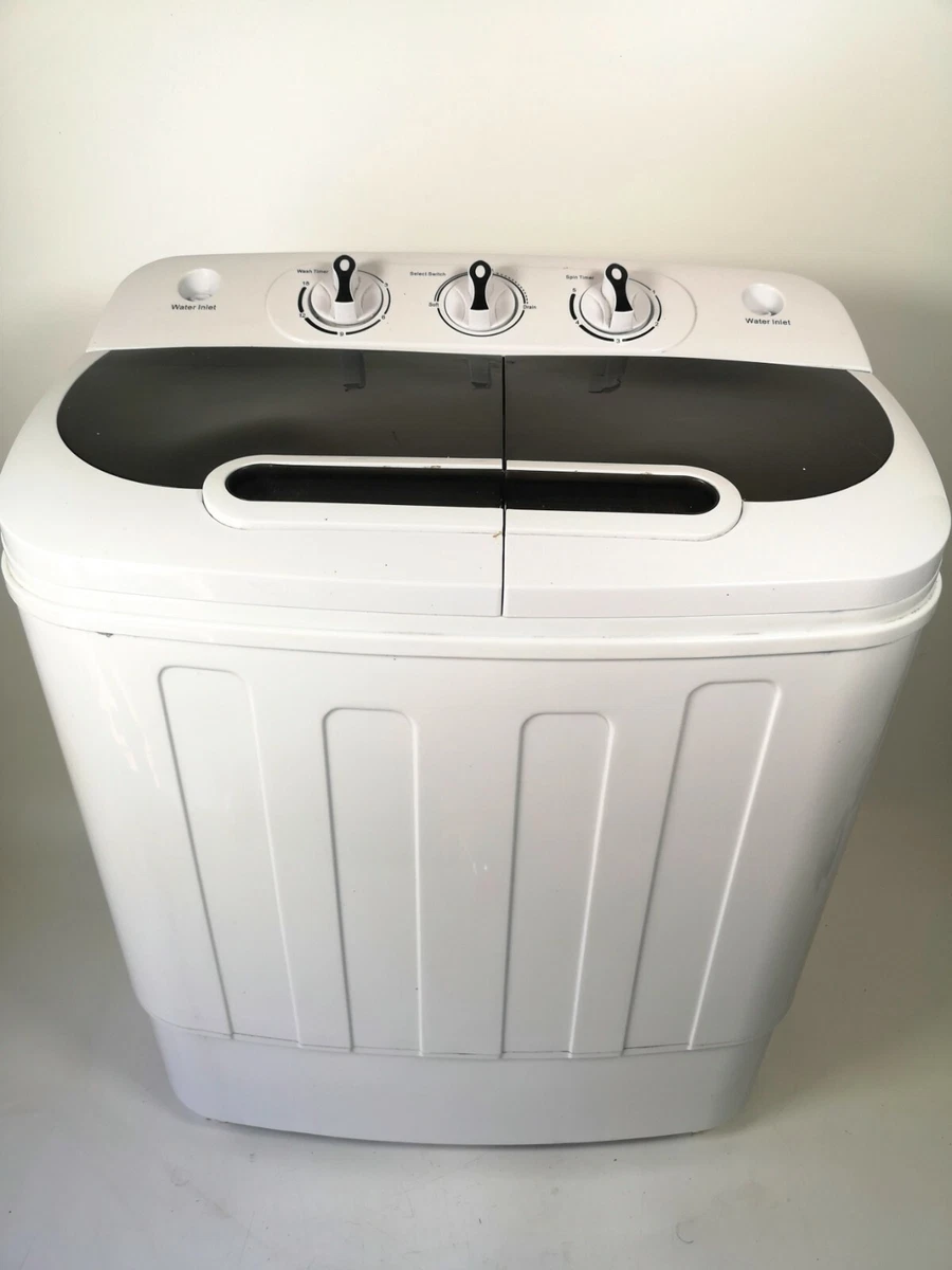 ZENY H01-1568A 13lbs Portable Mini Washing Machine - White