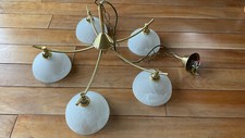 HONSEL Deckenlampe Casa Nova Serie Windsor 5-flammig Messing NEU Originalkarton