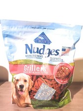 Blue Buffalo Nudges Grillers Natural Dog Treats, Made in the USA with Real Steak
