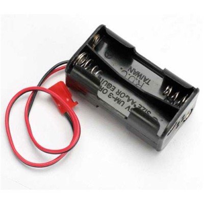 Traxxas 4 AA Receiver Battery Holder for Nitro Trucks - TRA3039 - Jato T-Maxx