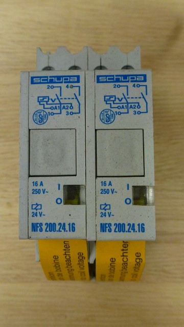 Schupa Nfs 2w Stromstossschalter 24v 16a 250v Gunstig Kaufen Ebay