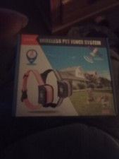 JUSTPET GPS Wireless Dog Fence Pet Containment System 2 sets