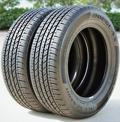 2 Tires Douglas (by Goodyear) All-Season P215/60R16 2156016 215/60/16 ...