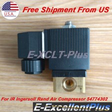 For IR Ingersoll Rand 54774302 Solenoid Valve 110V Air Compressor Accessories