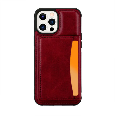 For iPhone 12 11 Pro XS XR X Card Cover Anti-Fall Phone Protective Case New