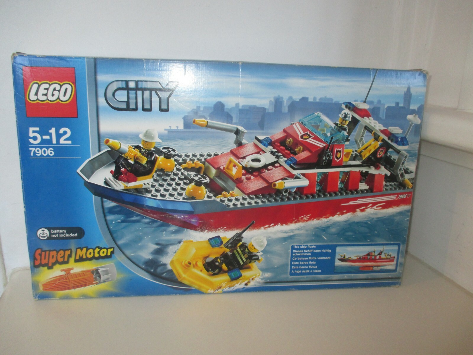 lego fire boat 7906