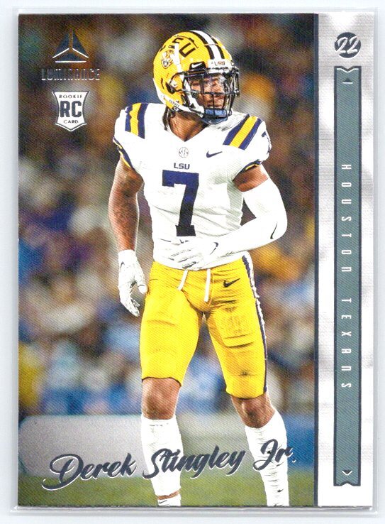 Derek Stingley Jr. 2022 Panini Luminance Rookie #138
