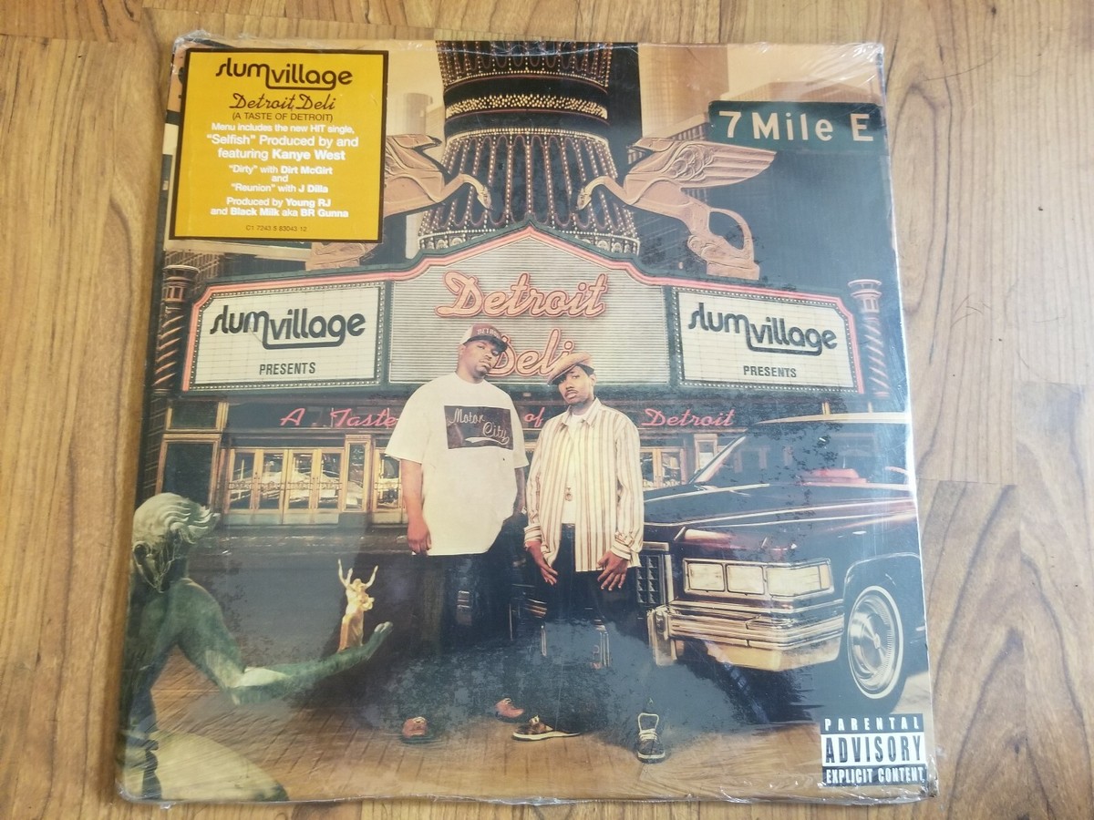 【LPレコード】Slum Village Detroit Deli シュリンク付 LPレコード】Slum Village Detroit Deli シュリンク付 - メルカリ