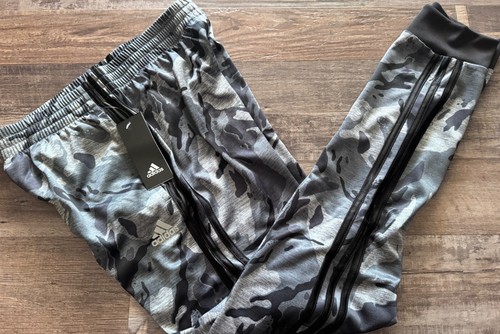 NWT adidas Boys YXL Gray/Black Long Sleeve Sports Jogger Pants Set XL - Picture 3 of 3