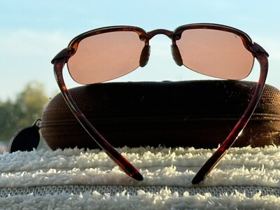 Maui Jim Sandy Beach MJ 408 10 Rimless Sunglasses Maui Rose  display picture 2