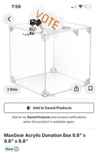 acrylic suggestion box 