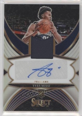 2024-25 Panini Select Rookie Jersey 1/199 Yves Missi #RJA-MIS Auto RC 4g8