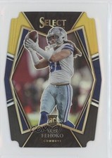 2021 Panini Select Premier Level Black & Gold Prizm Die-Cut Simi Fehoko 1su8