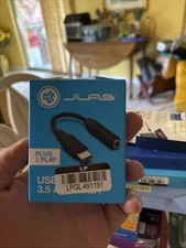 JLab USB-C to 3.5 AUX Adapter