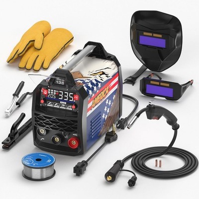 ANDELI 135Amp MIG Welder 110/220V 3 in 1 Flux Core