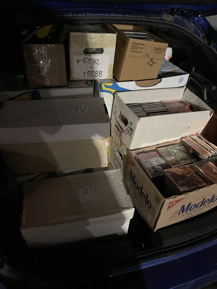 Лот из 50 случайных виниловых пластинок 45 об/мин из закрытого магазина пластинок штата Делавэр! - Изображение 3 из 4