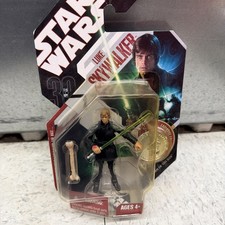 Star Wars 30th Anniversary Figure w coin  25 Jedi Knight Luke Skywalker w bone